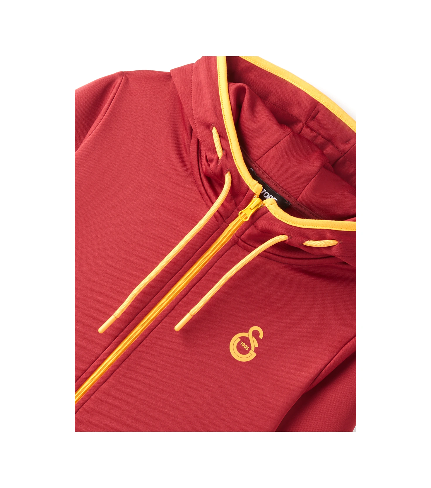 Galatasaray Fermuarlı Çocuk Hoodie C251033 Bordo