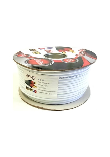 Herz Hr1002 Rg6U4 Anten Kablosu 100Metre 48Tel