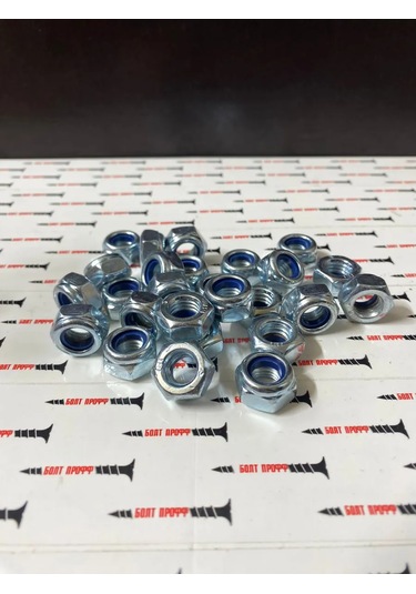 Stroj Tut 100 Adet M10 Nylon Halkalı Somun 304318870 Diğer