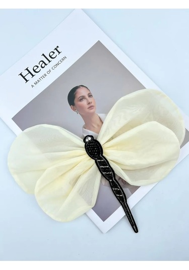 Slubov'u Kumaştan Yapılmış Dekoratif Yıldız Tanrıça Broşu 298643698 Siyah