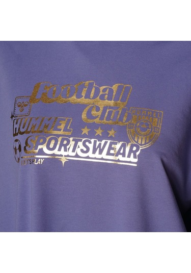 Hummel Albına Oversıze Hoodıe Kadın Hoodıe Mor Mor