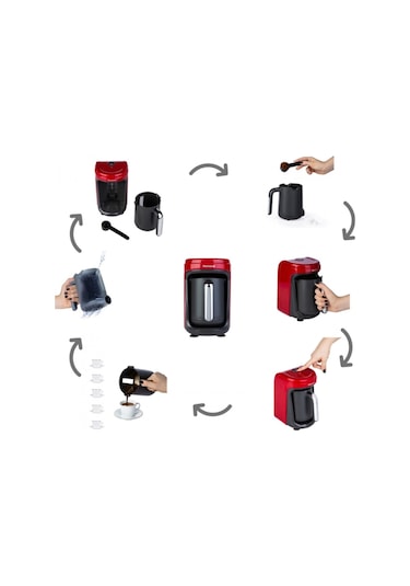 Homend Pottoman 1831H Türk Kahve Makinesi