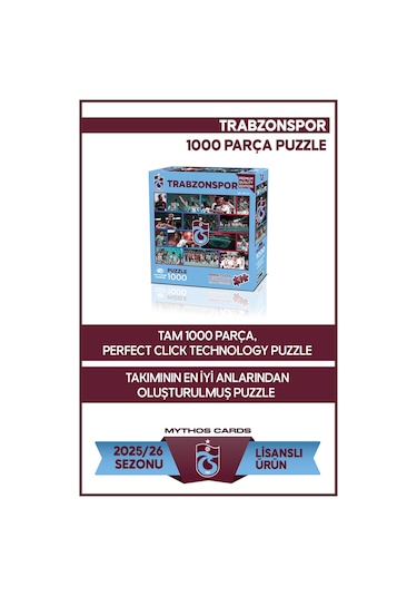 Trabzonspor Takım 2025/26 1000 Parça Puzzle