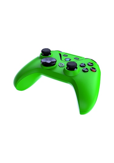 Pusat Clutch Titreşim Geri Bildirimli Çift Mod Kablosuz Gamepad Yeşil