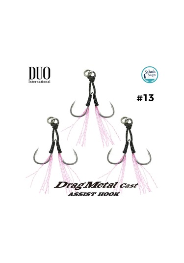 Duo Dmc Çiftli Asist İğne Pembe Tüylü 13 3 Adet