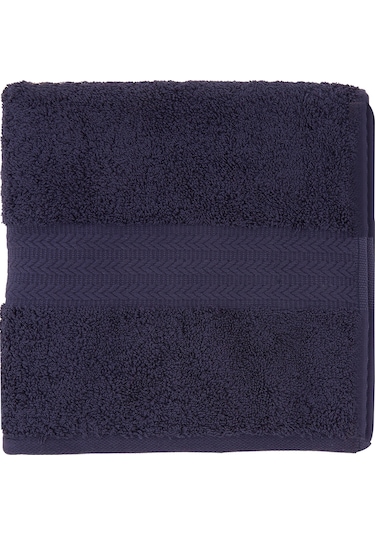 Karaca Home Charm Exclusive Lacivert Yüz Havlusu 50x90cm