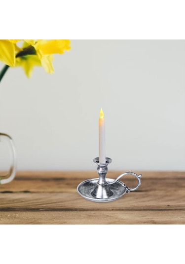 Suntek Magideal Vintage Konik Mum Çubuk Tutucu Demir Şamdan