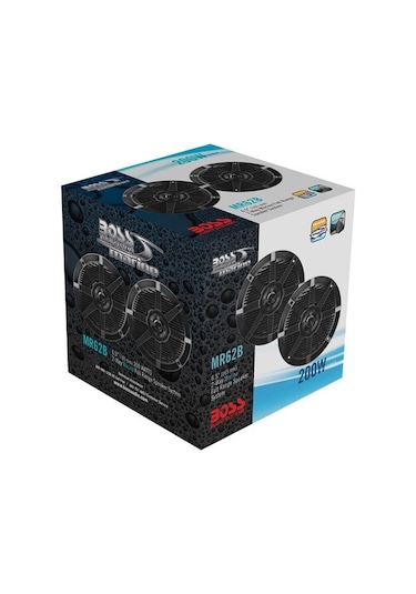 Boss Audio Systems Mr62B Marin Hoparlör 165Mm Siyah