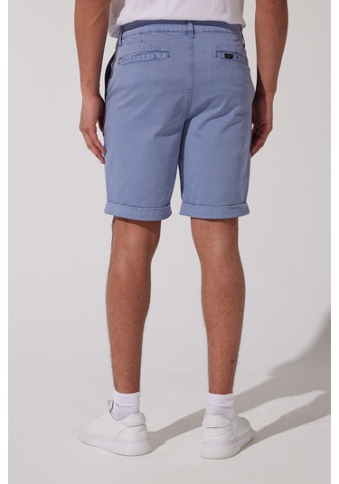 Regular Fit Normal Kesim Normal Bel Lacivert Esnek Şort L231145410 Navy