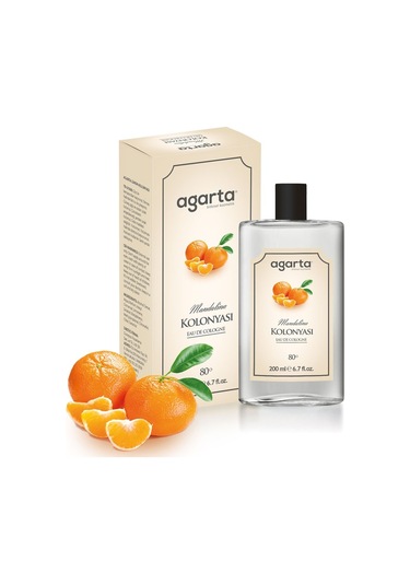 Agarta 80 Derece Mandalina EDC Kolonya 200 ML