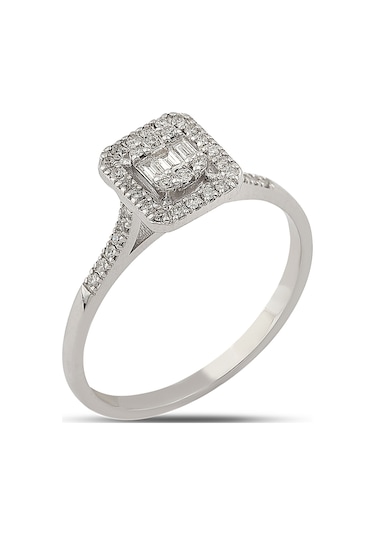 0,38 Ct Baget Pırlanta
