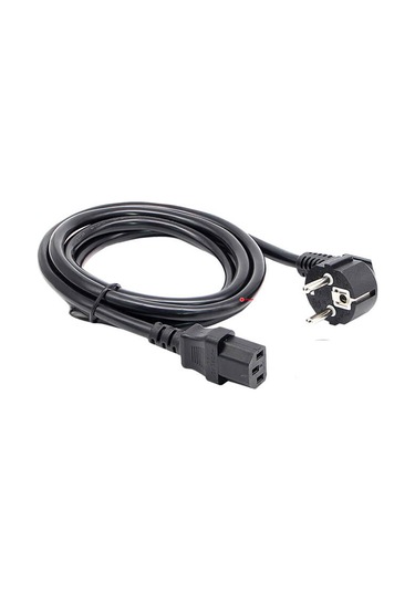 C13 Power Kablo Kasa Monitör Ekran Power Güç Kablosu - 0.5 mt