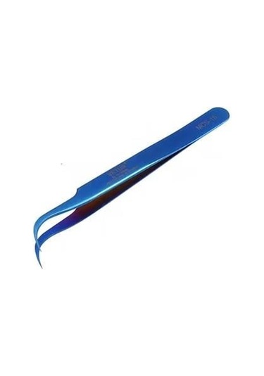 Vetus Mcs-15 Paslanmaz Çelik Anti-statik Eğik Uçlu Entegre Cımbızı Mavi