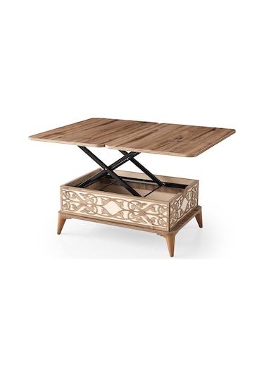 Akıllı Sehpa Sihirli Sehpa Orta Sehpa Açılabilir Sehpa 60x90