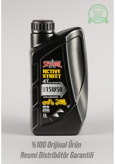 15w-50 Active Street Yarı Sentetik 4t Motosiklet Yağı