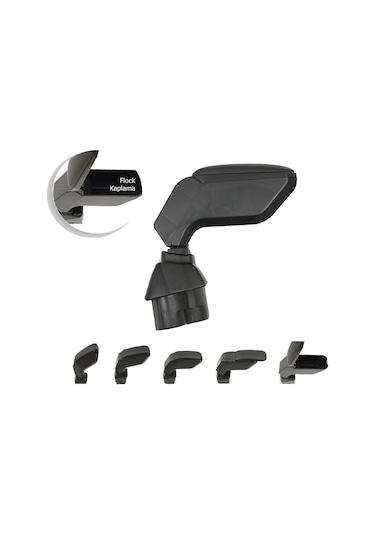 Ford Connect Araca Özel Kol Dayama Kolçak Siyah 2002-2009 Arası Uyumlu Pnd