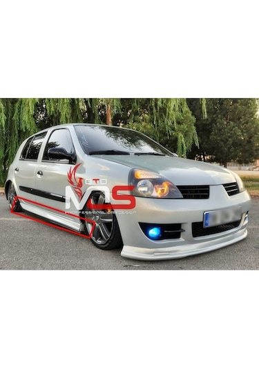 Renault Clio 2 Aero Yan Marşpiyel Takımı - Plastik