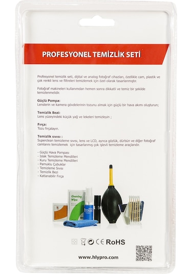 Hlypro Lens&Fotoğraf Makinesi Temizlik Seti 7 in 1