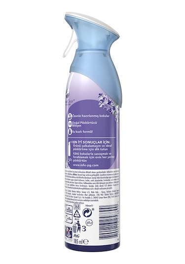 Febreze Lavanta Hava Ferahlatıcı Sprey Oda Kokusu 185 ML
