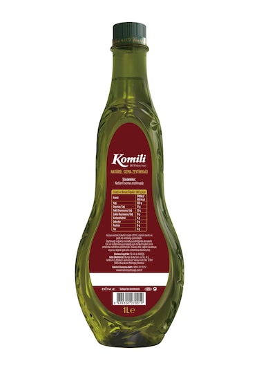 Komili Lezzetlik Meyvemsi Natürel Sızma Zeytinyağı 1 L