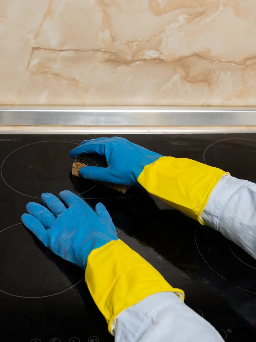 Mainstream Home Temizlik Ve Ev İşleri İçin Lastik Temizlik Eldivenleri, Bicolor Lateks. 341551270