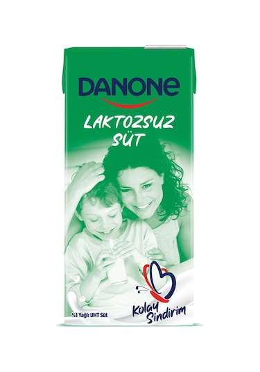 Danone Laktozsuz Süt 1 Lt X 6 Adet