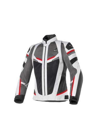 Clover Rainjet Wp Yazlık Kadın Mont - Gri / Kırmızı