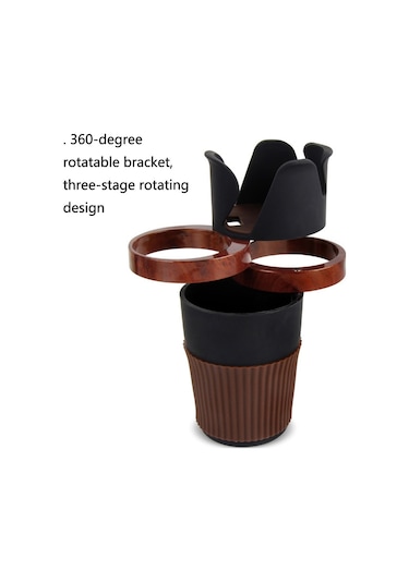 Suıtu R151-4 Araba Hava Çıkışı Depolama Su Bardağı Tutucu Cep Telefonu Navigasyon Çok Fonksiyonlu Saklama Kutusu