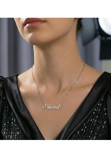 İsim Kolye - Altın Rose Gold