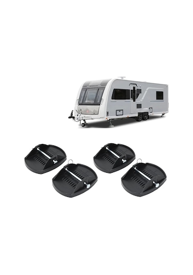 Teknoroket Bigfoot Karavan Köşe Destek Ayağı Alt Tablası 4 Adet