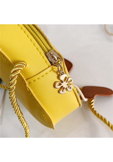 Sevimli Ananaslı Çocuk Çapraz Askılı Çanta-yeşil Yeşil