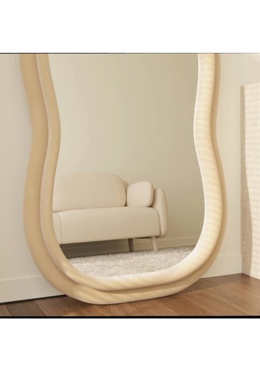 90 Cm Dekoratif Duvar - Boy Aynası Çok Renkli