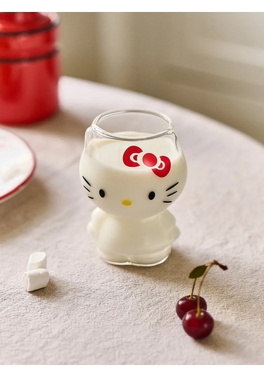 Roomi Figürlü Cam Bardak 285 Ml Hediye Paketiyle 480086051 Beyaz