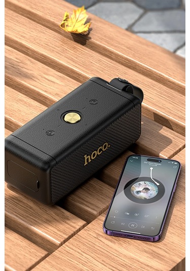 Hoco. Ht1 Pro Marquis Sports Bluetooth Kablosuz Hoparlör - Siyah