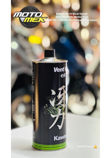 Kawasaki Vulcan S Elf Vent Vert Saeryaku 10w-50 1l Kawasakı Motosiklet Motor Yağı