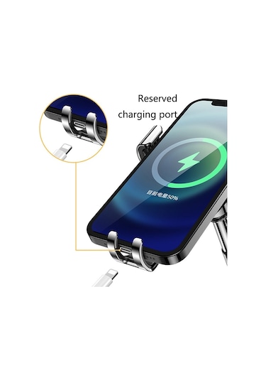 Sones Oatsbasf 03513 Telefon Araba Manyetik Teleskopik Braket Vantuz Tipi Navigasyon Cep Telefon Braketi Grafit Siyah