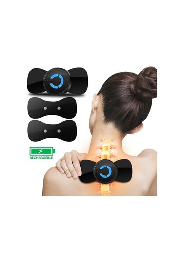 Megazone Şarj Edilebilir Ems Mini Vücut Masajı Taşınabilir Ve Şarj Edilebilir Mikro Akım Mini Boyun Masajı Elektrikli Mesaj Cihazı Pakistan'da Çok Renkli