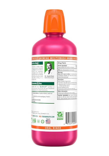 Thera Breath Anticavity Sparkle Mint Ağız Çalkalama Suyu 473ml