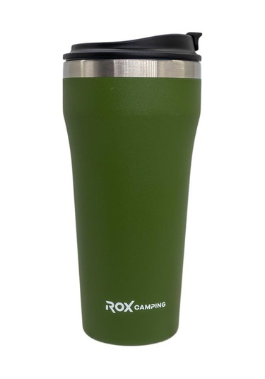 Rox Camping 0191 Kahve Termosu 0.48 Lt - Yeşil Yeşil