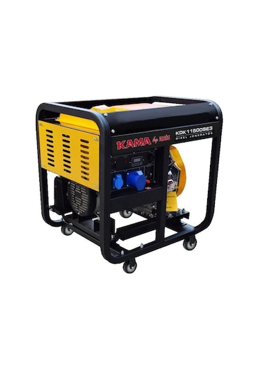 Kama KDK11500SE3 Trifaze Marşlı 11 kVA Dizel Jeneratör