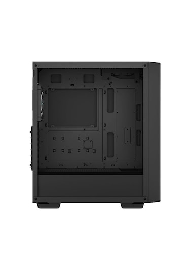 Deepcool CC560 V2 PF550 550W 80Plus Mid-Tower 4X Rainbow Fanlı Bilgisayar Kasası Siyah