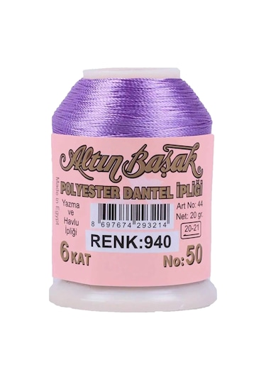 3 Adet Altınbaşak Oya Ve Dantel İpi 20 Gr - - No: 940