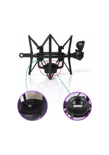 Lastvoice Sh-101 Pop Filter'li Shock Mount