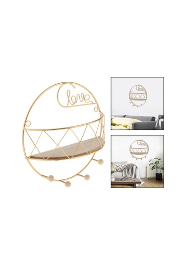 Suntek Demir Yüzer Raflar Mutfak Banyo Duvara Monte 28x28x9.5cm