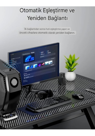 Vention Usb Bluetooth Adaptör 5.4 Yüksek Performans Düşük Gecikme
