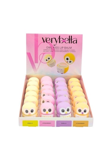 Vrb25000 Very Bella - Baykuş Lip Balm Dudak Parlatıcısı