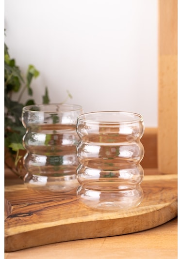 Coolin 2'li Borosilikat Cam Bardak 300ml