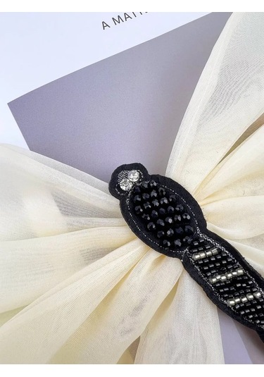 Slubov'u Kumaştan Yapılmış Dekoratif Yıldız Tanrıça Broşu 298643698 Siyah