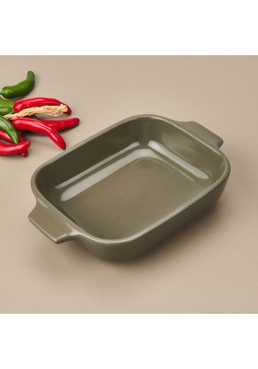 Viapot Fırın Kabı - Haki - 23,5x15,5 Cm Haki