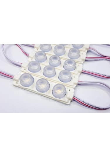 12V Power 3W Beyaz Modül Led 5'Lİ